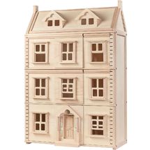 Großes Viktorianisches Holzpuppenhaus PT7167 Plan Toys 1