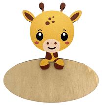 Personalisiertes Wandschild Giraffe VI-PLP12 Vintiun 1