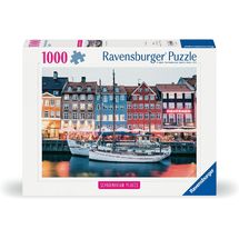 Puzzle Kopenhagen Dänemark 1000 Teile RAV12000111 Ravensburger 1