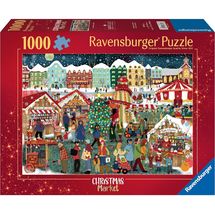 Puzzle Der Weihnachtsmarkt 1000 Teile RAV12000729 Ravensburger 1