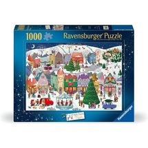 Puzzle Weihnachtsstadt 1000 Teile RAV12001758 Ravensburger 1
