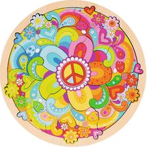 Einlegepuzzle Mandala Flowers GK57303 Goki 1