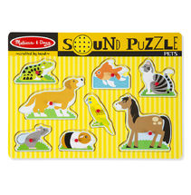 Tönendes Puzzle Haustiere MD10730 Melissa & Doug 1