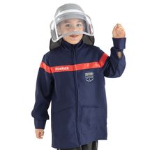Feuerwehrjacke und Helm, 5-8 Jahre R159972 Rubies 1