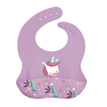 Silikon-Lätzchen Sparkly das Einhorn SJ-SI0986 Sassi Junior 1