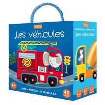 Buch und Puzzle Die Fahrzeuge SJ-305571 Sassi Junior 1