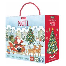 Buch und Puzzle Weihnachten SJ-331617 Sassi Junior 1