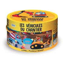 Puzzle Baustellenfahrzeuge SJ-1176 Sassi Junior 1
