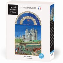 September der Frères de Limbourg A1366-80 Puzzle Michele Wilson 1
