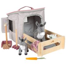 Esel mit Stall und Zubehör LE12896 Small Foot company 1