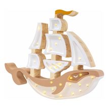 Schiff-Nachtlampe braun LL029-473 Little Lights 1