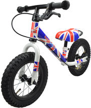 Laufrad Super Junior Max Skullz KMSJM5 UNION JACK Kiddimoto 1