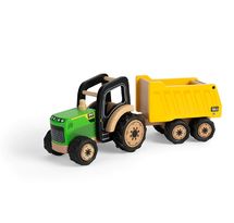 Traktor und Anhänger aus Holz BJ-T0534 Bigjigs Toys 1