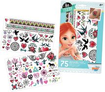 75 auswaschbare Tattoos Bunt BUK-TA003 Buki France 1