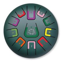 Zungentrommel 11 Töne mattgrün JCTMB08J Tambú 1