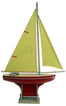 Segelboot rot - Länge 35 cm TI401RVJ Tirot 1