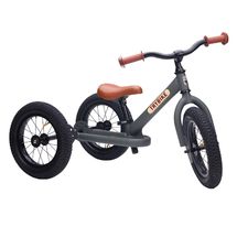 Trybike Laufrad 2-in-1 Stahl matt grau TBS-3-ANTM Trybike 1