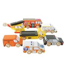 Hubschrauber und Rettungswagen TV446 Le Toy Van 1