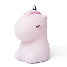Nachtlicht Cosmo das Einhorn rosa Glitzer LL-UNIPINKR Little L 1