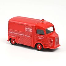Citroën HY 1969 Rotes Feuerwehrauto NO-310813 Norev 1