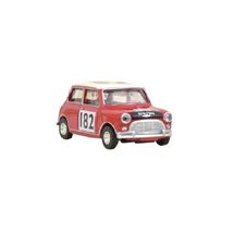 Miniatur-Mini Cooper S 1964 rot NO-310522 Norev 1