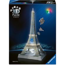 Beleuchteter Eiffelturm 3D-Puzzle, 216 Teile RAV12008024 Ravensburger 1