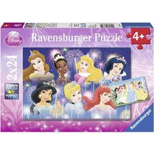 Puzzle Disney-Prinzessinnen 2x24pcs RAV-08872 Ravensburger 1
