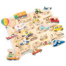 Steckpuzzle Fahrzeuge NCT10442 New Classic Toys 1