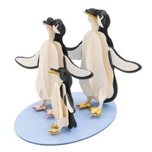 3D Papiermodell - Pinguinfamilie FI-11672 Fridolin 1