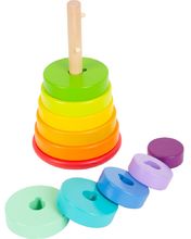 Stapelturm Steckspiel Regenbogen LE11794 Small foot company 1