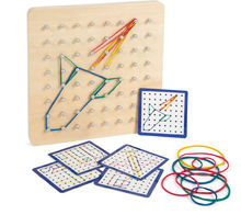 Geoboard aus Holz LE11977 Small foot company 1