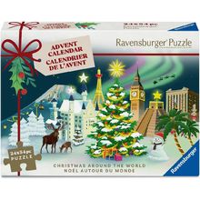Adventskalender Weihnachten rund um die Welt RAV12004246 Ravensburger 1