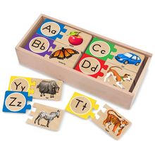 Selbstkorrigierende Englische Alfabetpuzzles MD-12541 Melissa & Doug 1