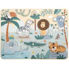 Setzpuzzle Tierlaute Safari LE12755 Small Foot company 1