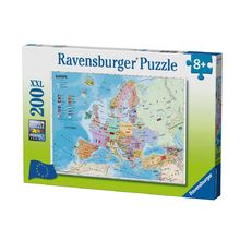Puzzle Europa Karte 200 Teile RAV128419 Ravensburger 1