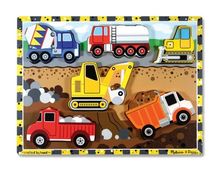 Holzklotz-Puzzle - Auf dem Bau MD-13726 Melissa & Doug 1