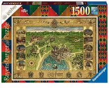 Puzzle Hogwarts Karte 1500 Teile RAV165995 Ravensburger 1