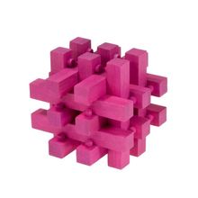 Bambus-Puzzle "Rosa Gebäude" RG-17183 Fridolin 1