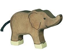Elefantenkalb HZ-80537 Holztiger 1