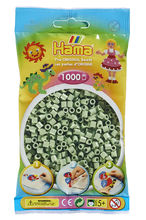 Tüte mit 1000 Kunststoffperlen Midi Eukalyptus HAMA-207-101 Hama 1
