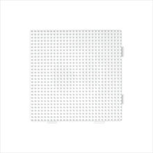 Quadratische Plattenmontage weiße Kunststoffperlen Midi HAMA-234 Hama 1