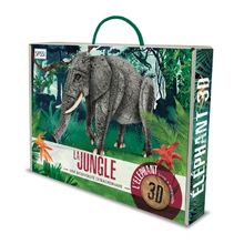 Der Dschungel - 3D Elefant SJ-2723 Sassi Junior 1