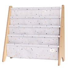 Bücherregal aus recycelter Stoff Terrazzo grau EFK-107-016-013 3 Sprouts 1