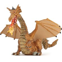 Goldene Drachenfigur mit Flamme PA39095-4786 Papo 1