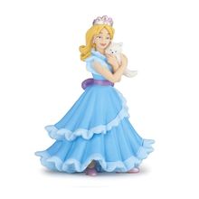 Prinzessin mit katze, Blau PA39125bis Papo 1