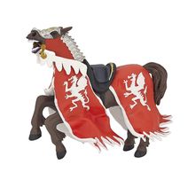 Figur Königspferd mit rotem Drachen PA39388-2866 Papo 1