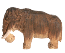 Figur Mammut aus Holz WU-40907 Wudimals 1