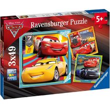 Puzzle Cars Bunte Flitzer 3x49 pcs RAV08015 Ravensburger 1