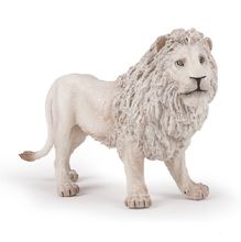 Große weiße Löwenfigur PA50185 Papo 1