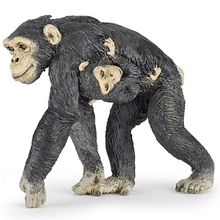 Schimpansen- und Babyfigur PA50194 Papo 1
